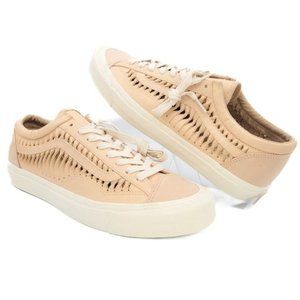 RARE SAMPLE VANS Vault Style 36 LX Twisted Leather  Amberlight SZ 12  VN0A3MVMR3